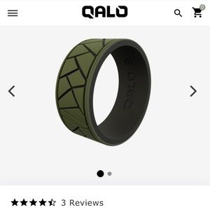 QALO athletic silicon wedding band